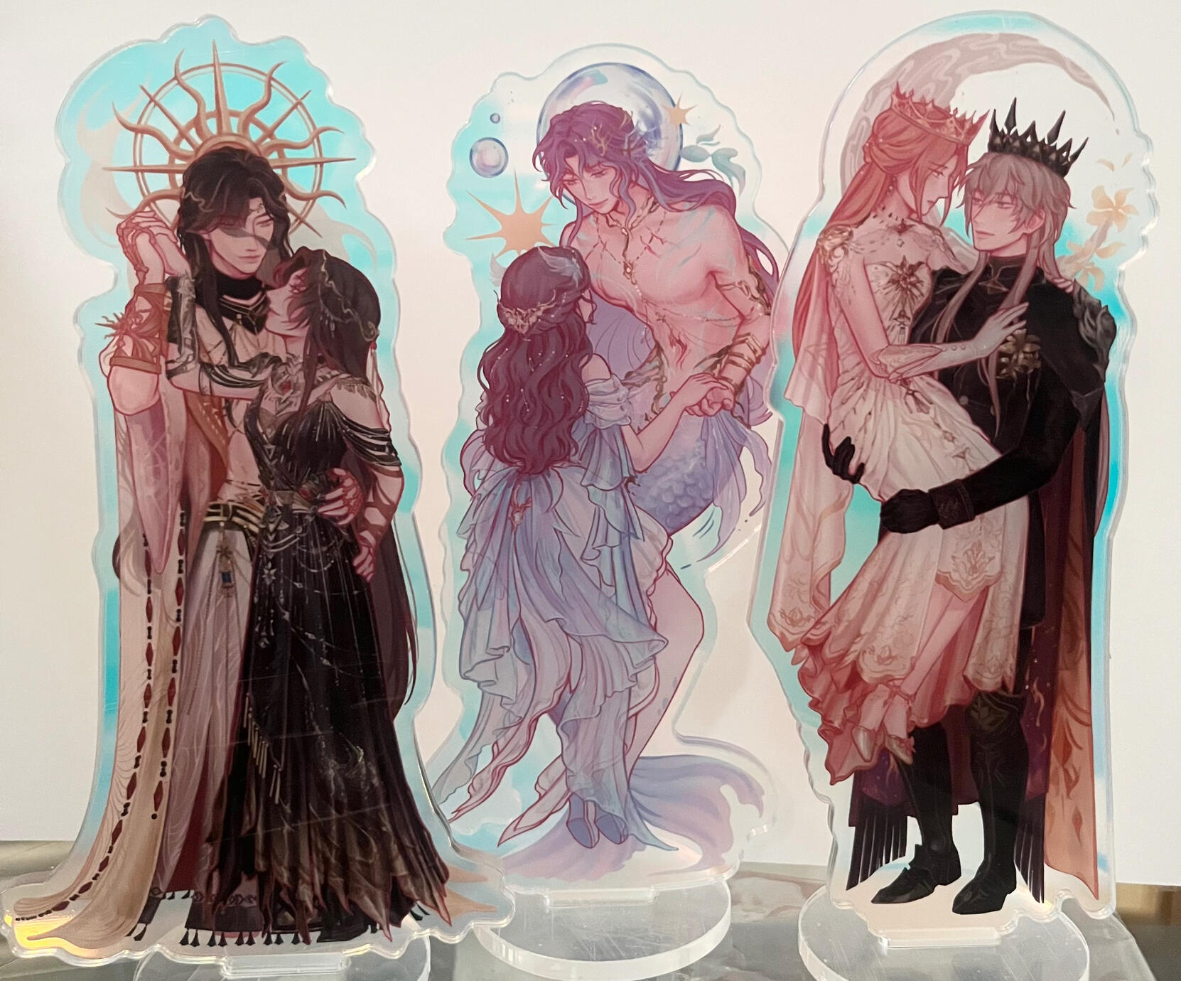 acrylic stands